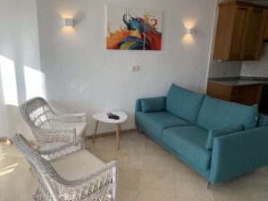 Woonkamer appartement strand Calpe